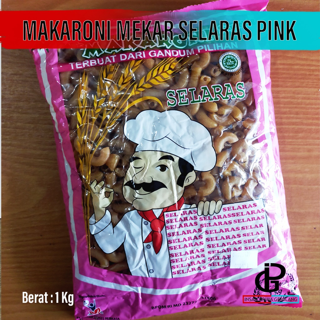 

Makaroni Selaras Pink 1 kg MEKAR
