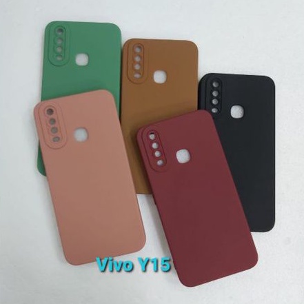 Case ProCamera Soft Matte With Camera Protector 9D Vivo Y12 Y15 Y17 Y91 Y95 Y71