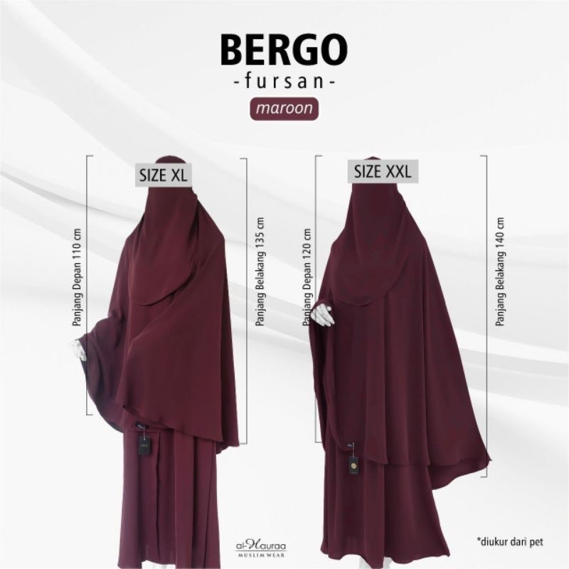 Bergo Fursan Maroon Al Hauraa