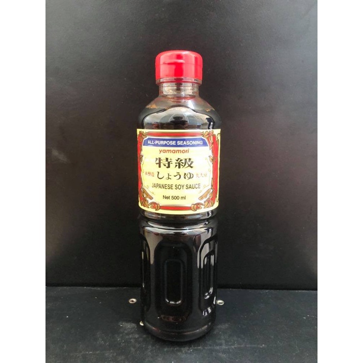 Yamamori Japanese Soy Sauce / Kecap Asin All-purpose Seasoning 500ml