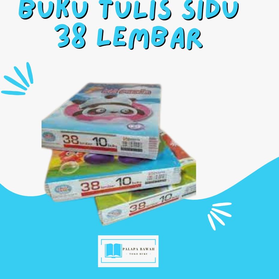 

민 Buku tulis SIDU 58 dan 38 SINAR DUNIA 58lbr dan 38lbr per pak 10buku Baru