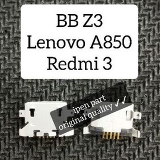 Konektor Cas BB Z3 Redmi 3 3s Original Connector Ces Charger A850 S920