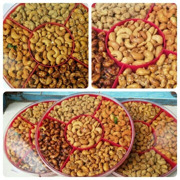 

mede tray 5 rasa / kacang mede paket