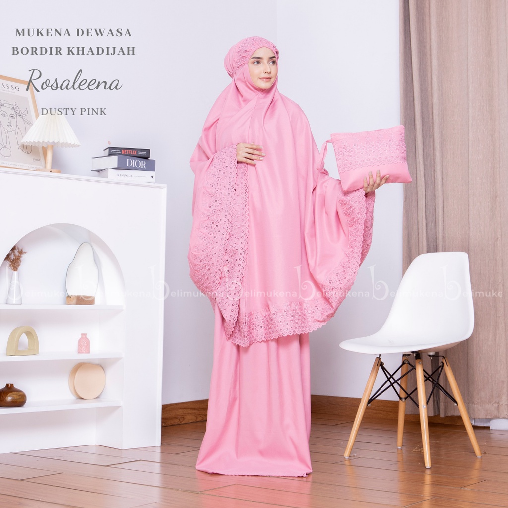 Mukena Dewasa Katun Mikro Khadijah Rosaleena