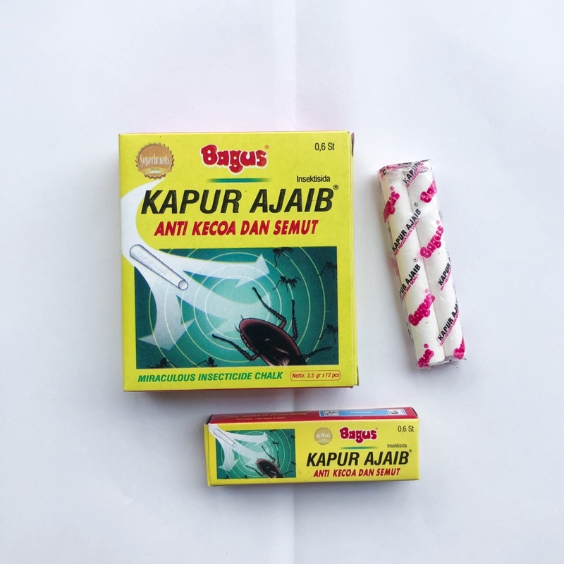 (12pcs) Kapur Ajaib BAGUS Kuning