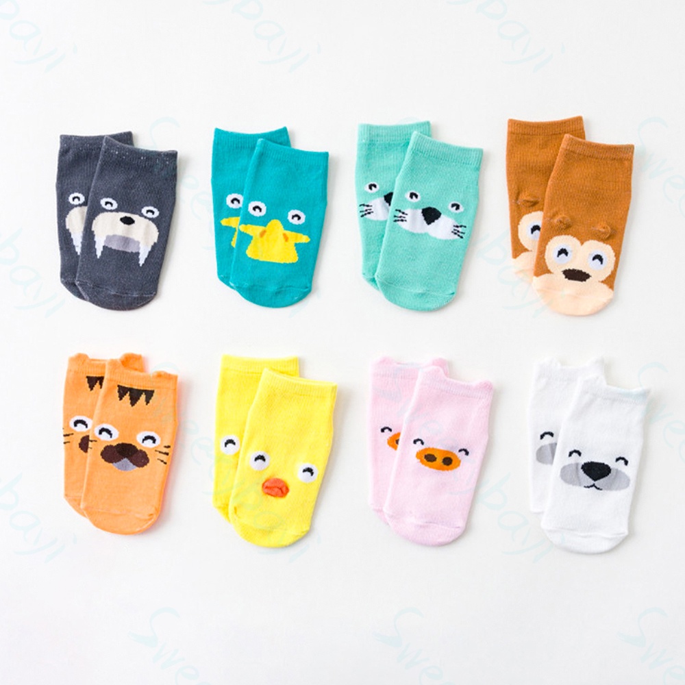 Kaos Kaki Bayi Anak Perempuan Laki Laki Unisex Baby Shock Karakter Perlengkapan Bayi Baru Lahir New Born