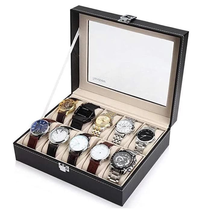 Kotak Jam Tangan isi 12 Tempat Jam | Box Jam isi 12