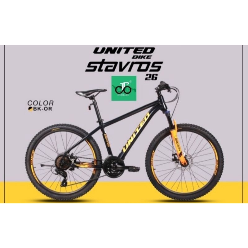 Sepeda MTB 26" United Stavros TERBARU (MDB)