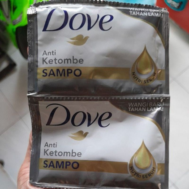 Shampo Dove Sachet renceng Shampo 12 SACHET x 9gr