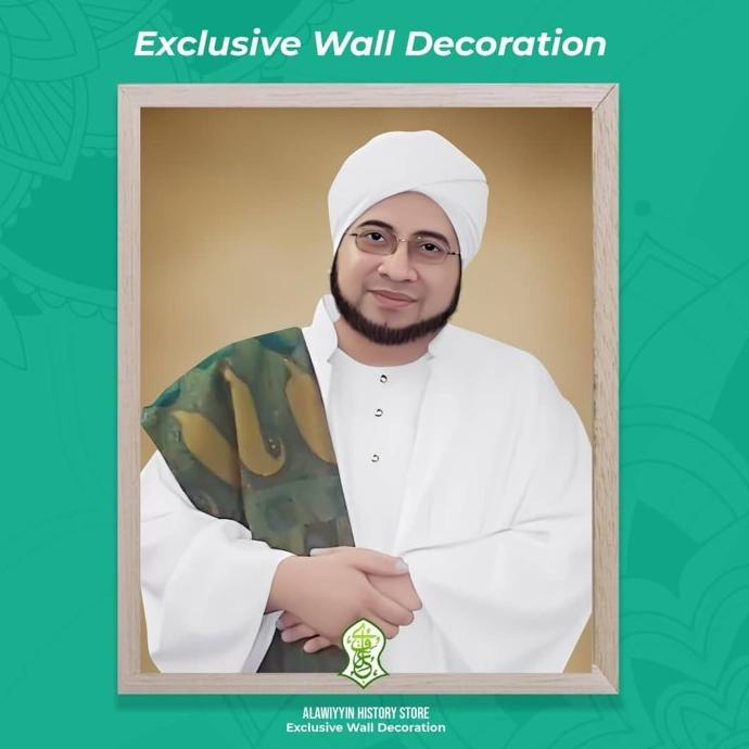 Bingkai foto Habib Munzir Al Musawa Termurah