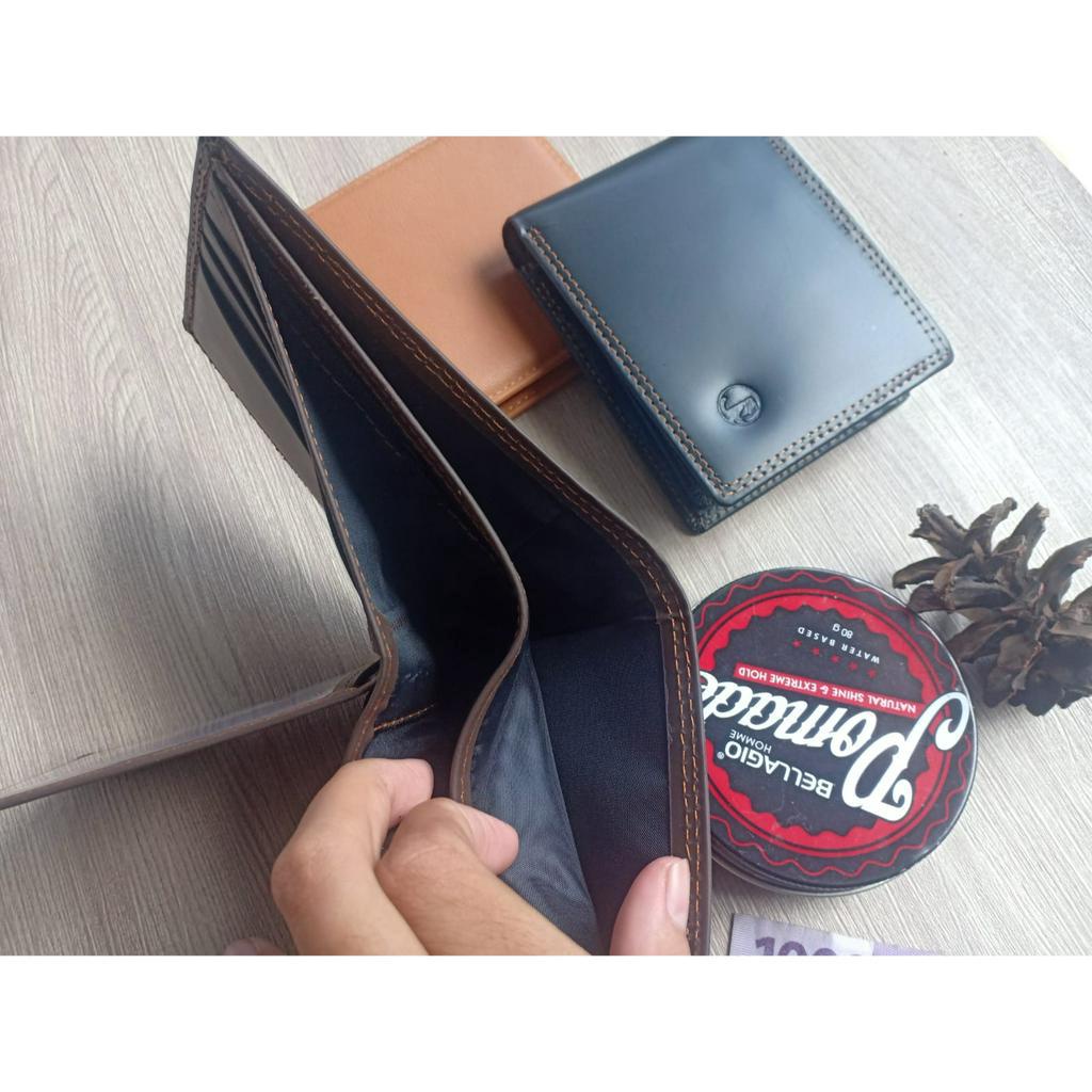 Dompet Pria Kulit Asli | Dompet slim Kulit Harga Ekonomis / Dompet Pria Kulit  Asli  Model Lipat | Dompet Resleting