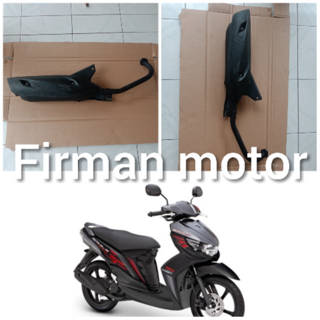 Knalpot standar mio soul gt original