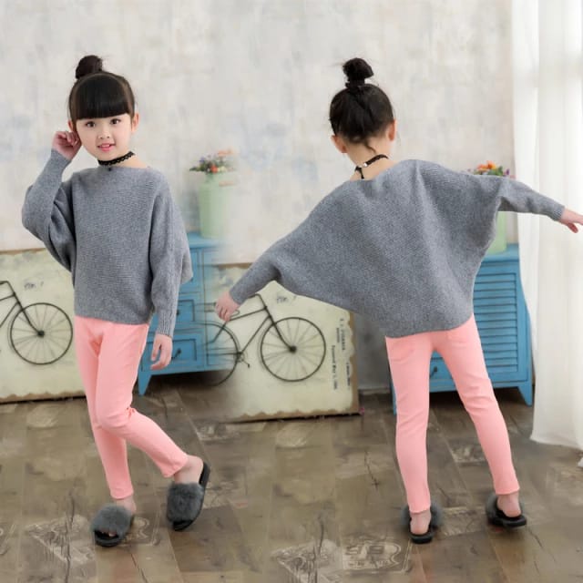 LASPER BLOUSE BATWING KIDS /BAJU RAJUT ANAK TERBARU