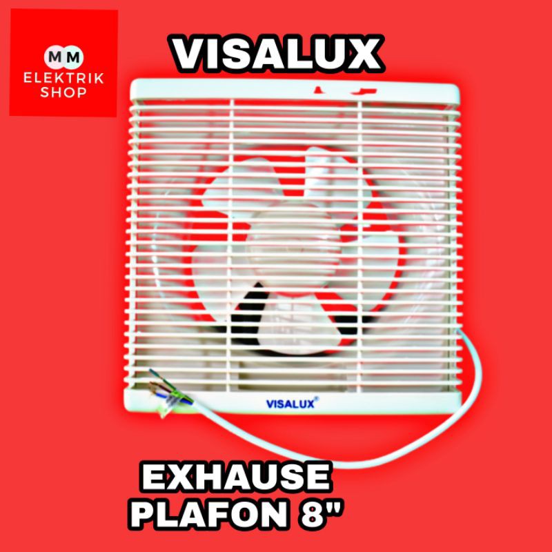 Exhause Plafon DAN Exhause Dinding 8&quot; Best Seller  VISALUX