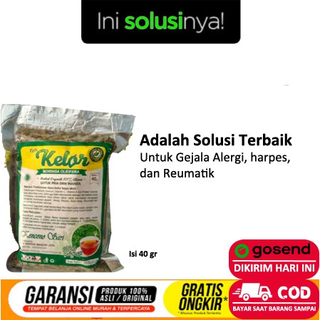 

Teh Daun Kelor Serbuk 40 Gram