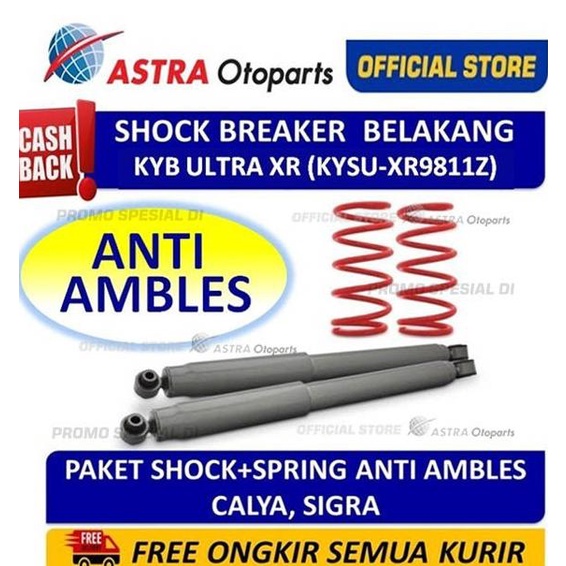 Shock Belakang - Calya, Sigra - Ultra XR KYSU-XR9811Z (2016-On) ASTR4OTO
