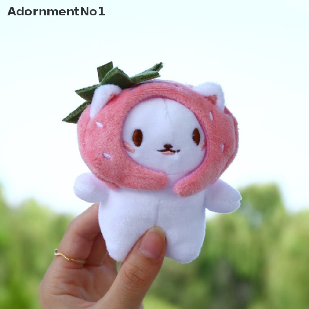 (AdornmentNo1) 1pc Gantungan Kunci Boneka Panda Taiyaki Bahan Plush Lembut