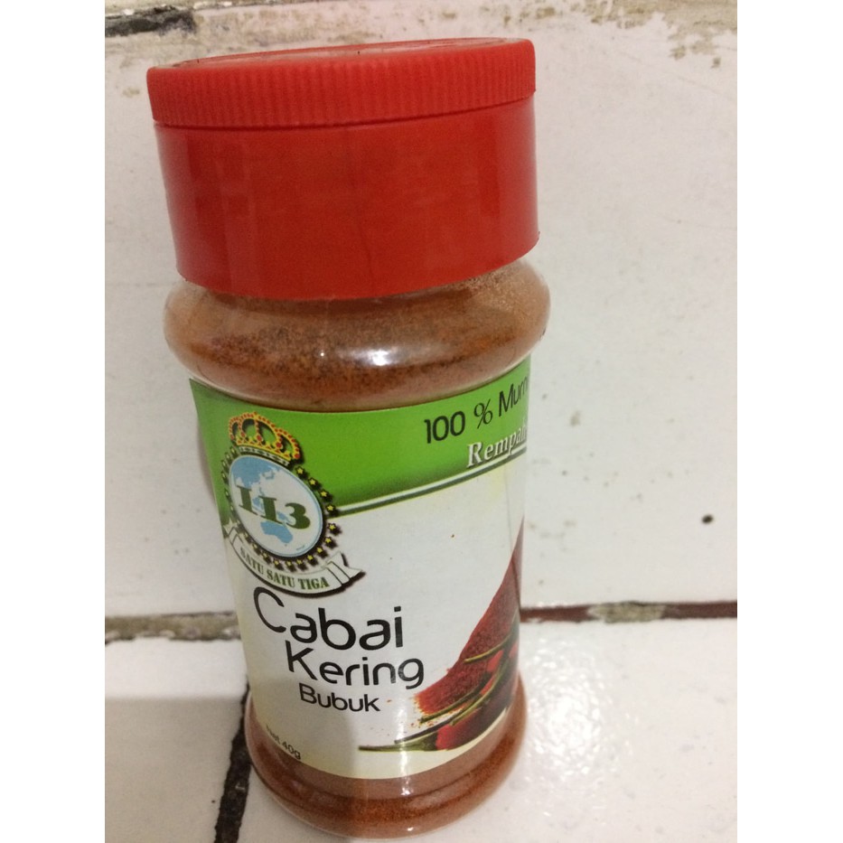 

Cabai Bubuk / Chilli Powder / bahan kue/bahan kue ulang tahun/bahan kue tart