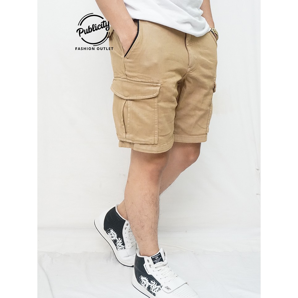  CELANA  PENDEK  PRIA CARGO CELIO ORI  TWILL Shopee Indonesia