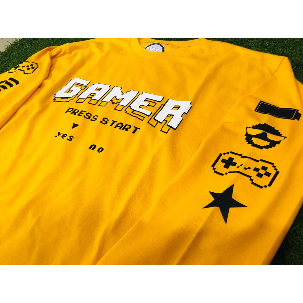 Longsleeve GAMER Classic Yellow