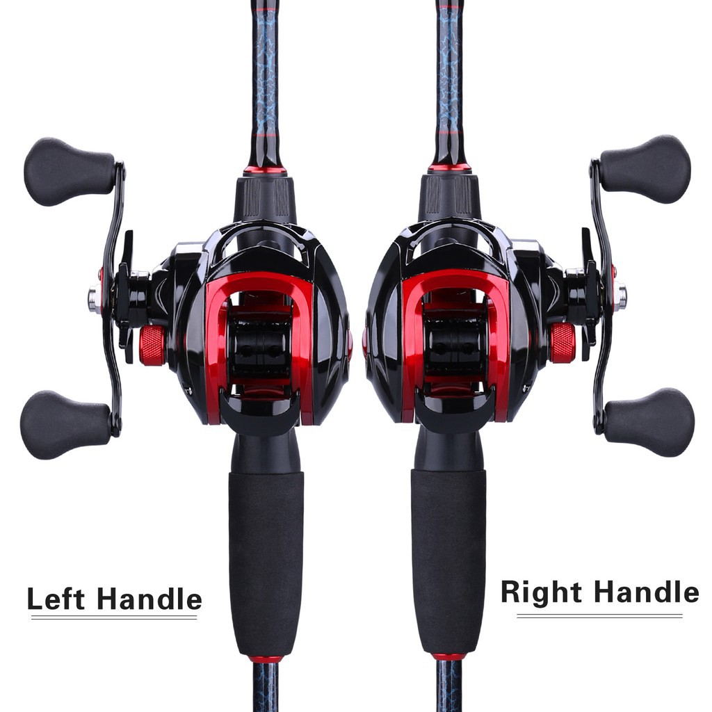 Sougayilang Baitcasting Fishing Reel 7.1:1 Gear Ratio 17+1Ball Bearing Gulungan Pancing For Castin Joran Gulungan Pancing Reel Gulungan Pancing Bahan Full Metal