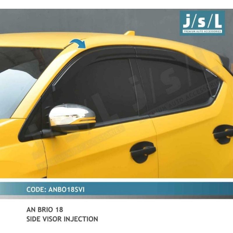 Talang Air All New Brio 2018-2020 /Side Visor Injection