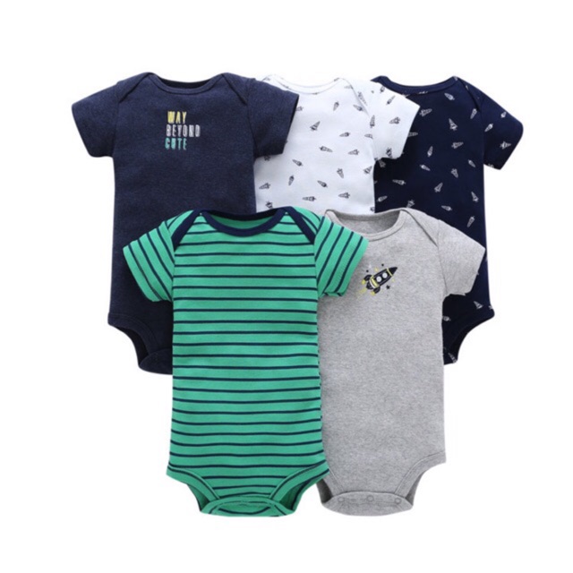 [ISI 5] | PAKAIAN BAYI [Kualitas Impor] BAJU ANAK JUMPER JUMPSUIT ROMPER LAKILAKI A ZF