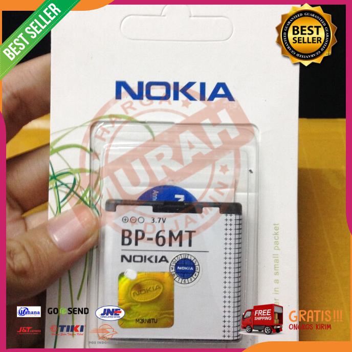 Acc Hp Baterai Nokia Bp 6Mt Nokia E51,N81 ,8Gb ,N82 ,6110 Original Hologram