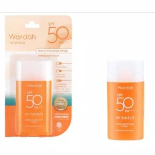 ❣️Rakkistore99❣️Wardah UV Shield Active Protection Serum SPF50 (ORANGE SPF 50) (100% Original)