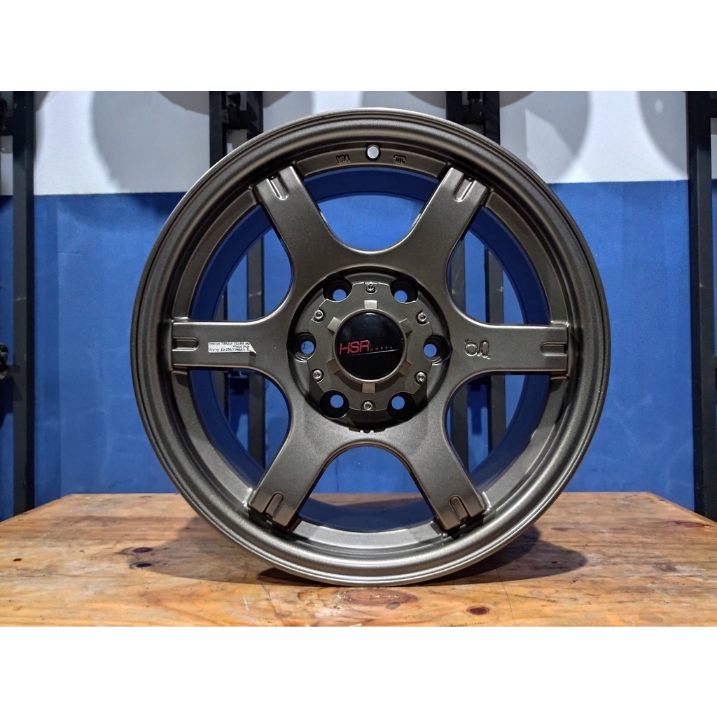 Velg Mobil Offroad Baut 6x139,7 Ring 17 HSR TOKYO TENDO R17 Untuk Pajero Murah Free Ongkir