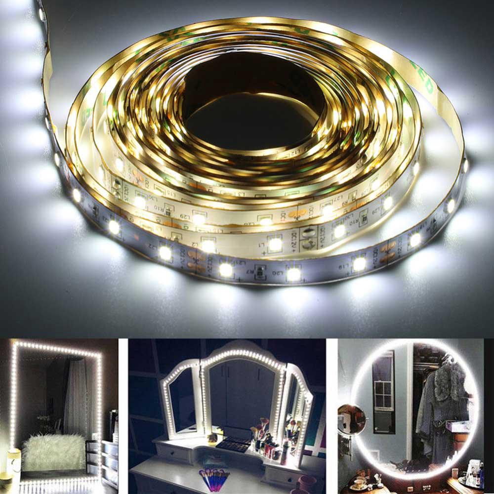 Led Vanity Mirror Lights Kit 5m 2835 Leds Ribbon Lights For Diy