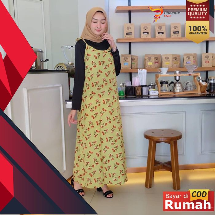 BAJU PAKAIAN WANITA SETELAN FASHION MUSLIMAH TERBARU CALISTA SET FLOWER
