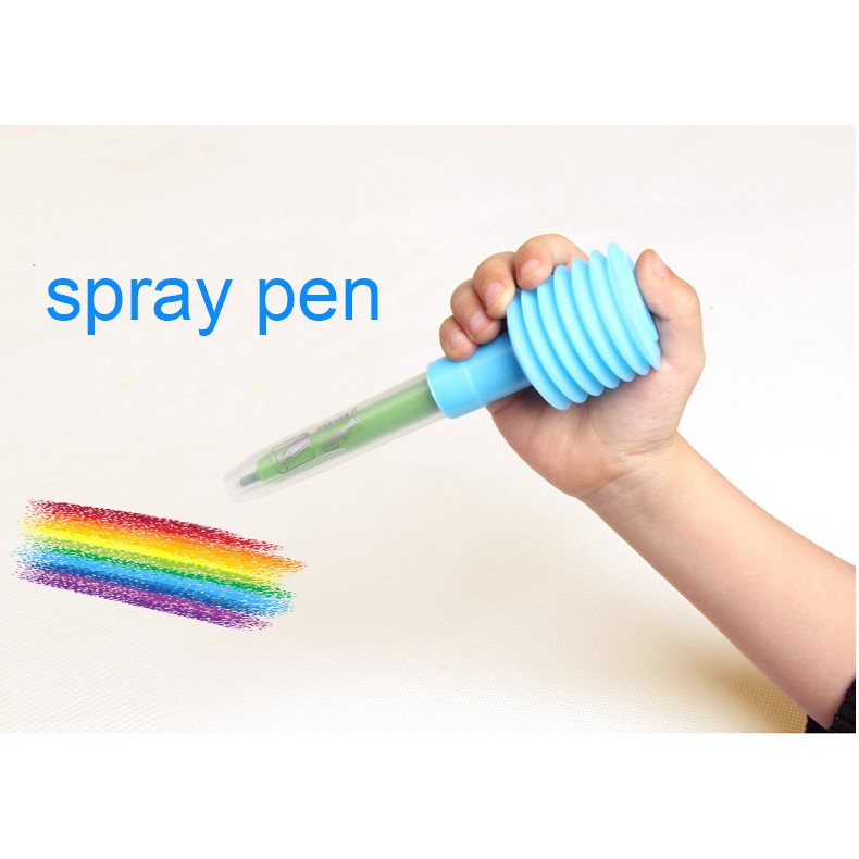 Mainan Edukatif Spray Pen Frozen Pencil Warna