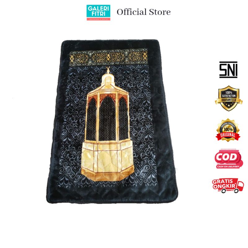 Sajadah Bulu - Sajadah Bulu Busa - Sajadah Busa - Sajadah Busa Bulu - Sajadah Busa Premium - Sajadah