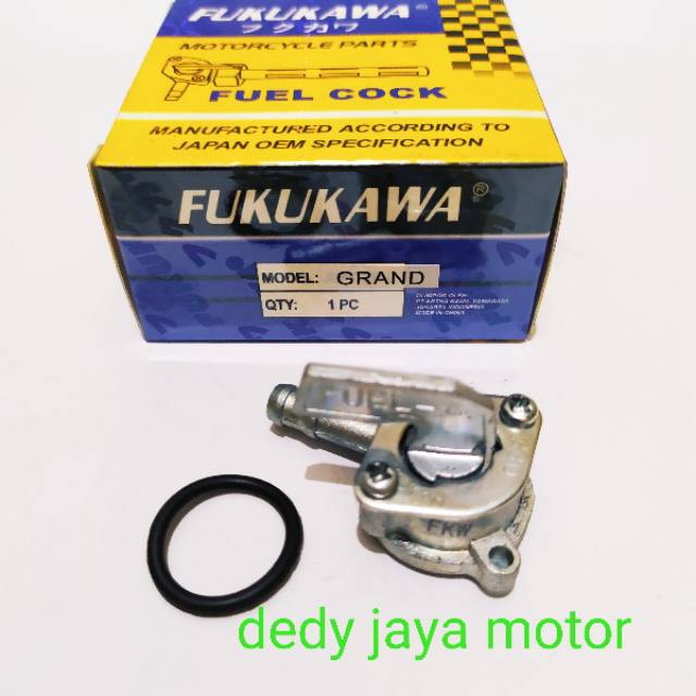 Kran bensin grand, supra,  fukukawa genuine parts berkualitas terjamin