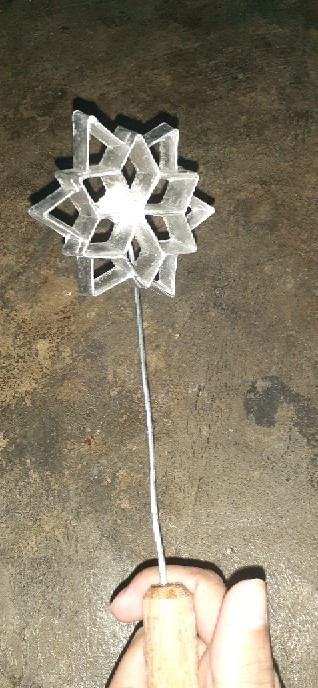 Cetakan Kue Kembang Goyang Bintang Susun