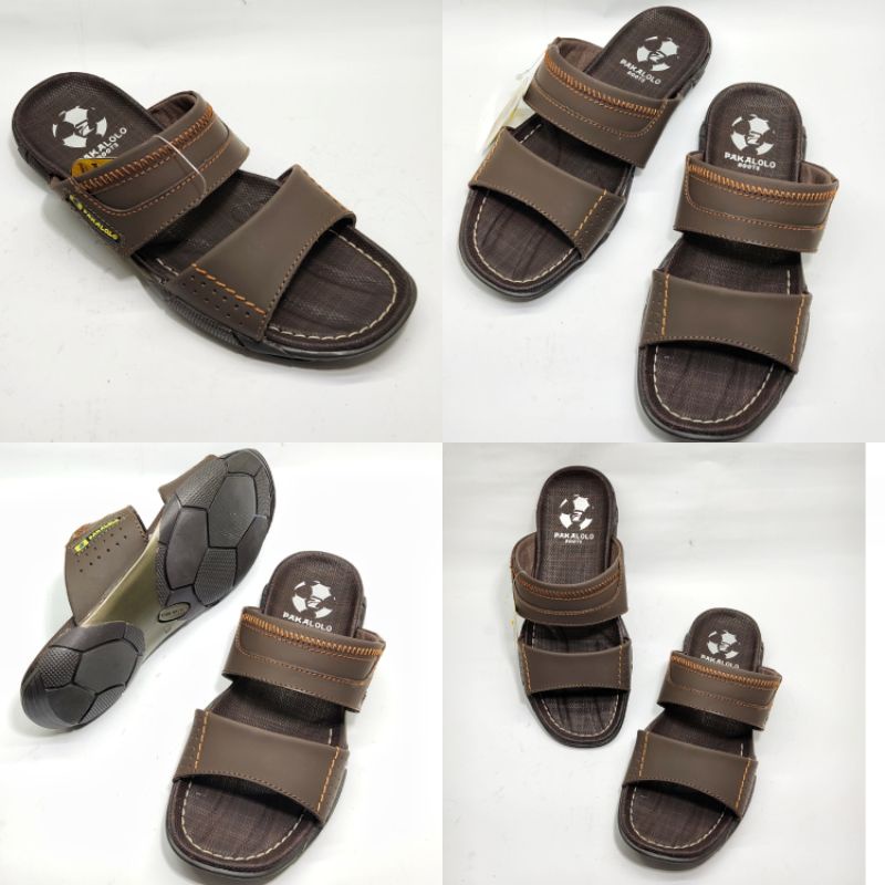 SANDAL KULIT SANDAL PAKALOLO N2351 SANDAL KULIT PRIA SANDAL KULIT ORIGINAL