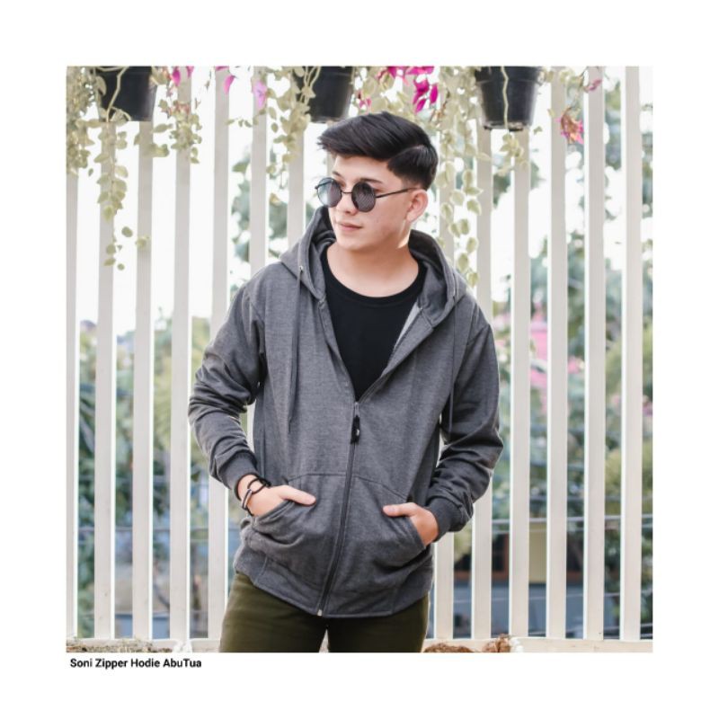 Zipper Hoodie Polos || Jumper Hoodie Resleting Polos 21 Varian Warna Pria dan Wanita Sz M-XL ( Dewasa &amp; Anak )