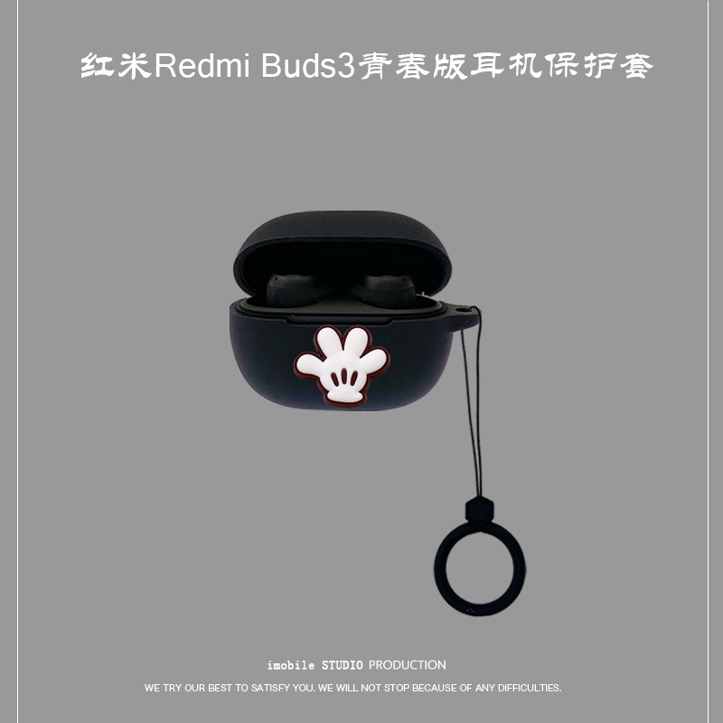 Soft Case Pelindung Headset Untuk Redmi Buds 3 Lite Xiaomi Buds3 Youth Edition