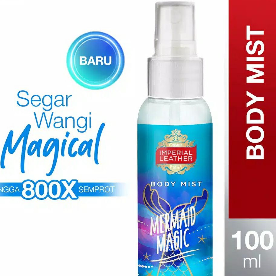 Imperial Leather Body Mist Mermaid Magic 100 ml ( Luar Pulau Harus pakai JNE,NINJA)