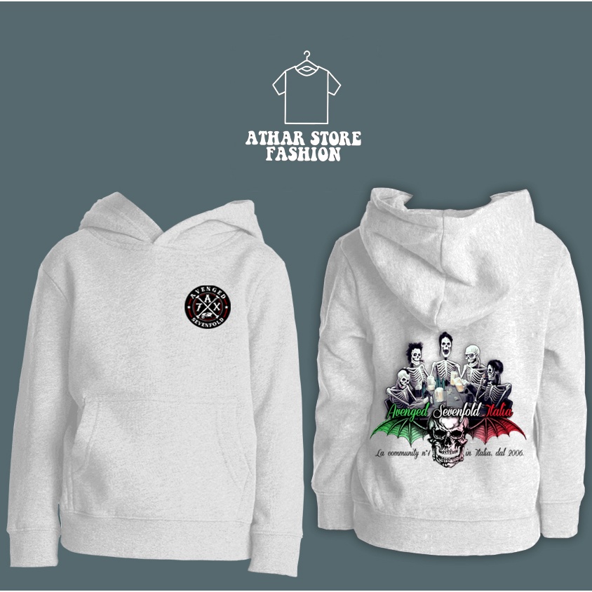 Jaket hoodie avenged sevenfold Italia