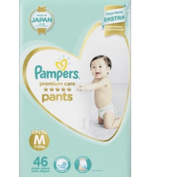 PAMPERS Popok Celana Pants Pant Premium Soft M46