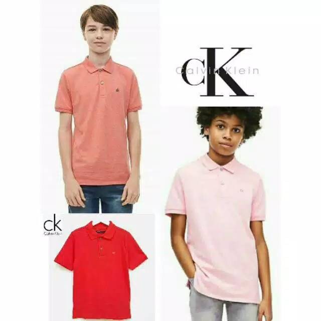 Kaos kerah anak laki2 CK