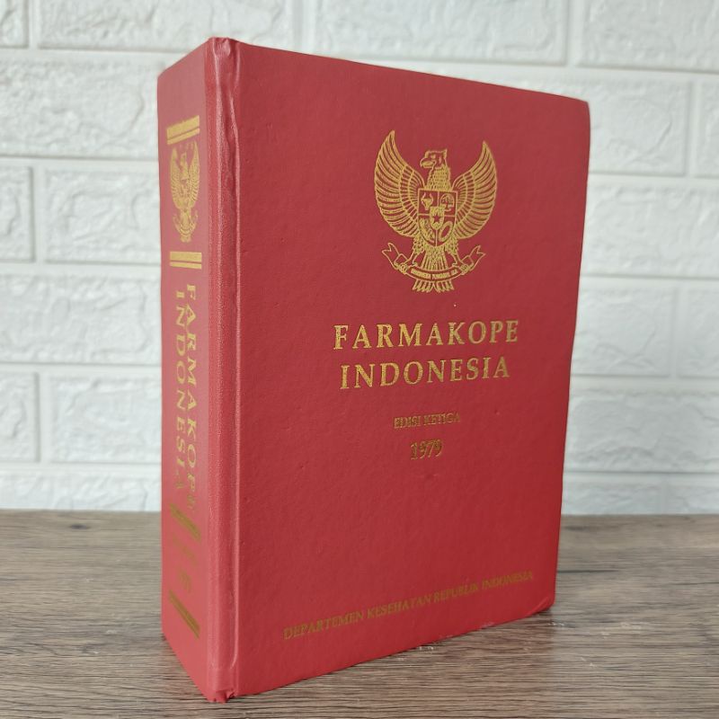 ORIGINAL FARMAKOPE EDISI 3 HARD COVER BUKU FARMASI DASAR FARMAKOPE 3 ISO FORMULARIUM NASIONAL ILMU