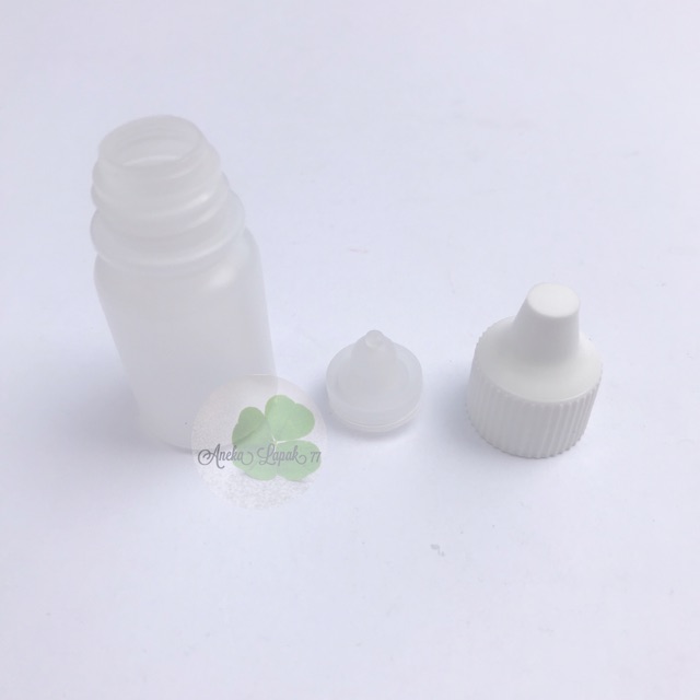 Botol tetes 15 ml natural bening botol tetes plastik 15 cc