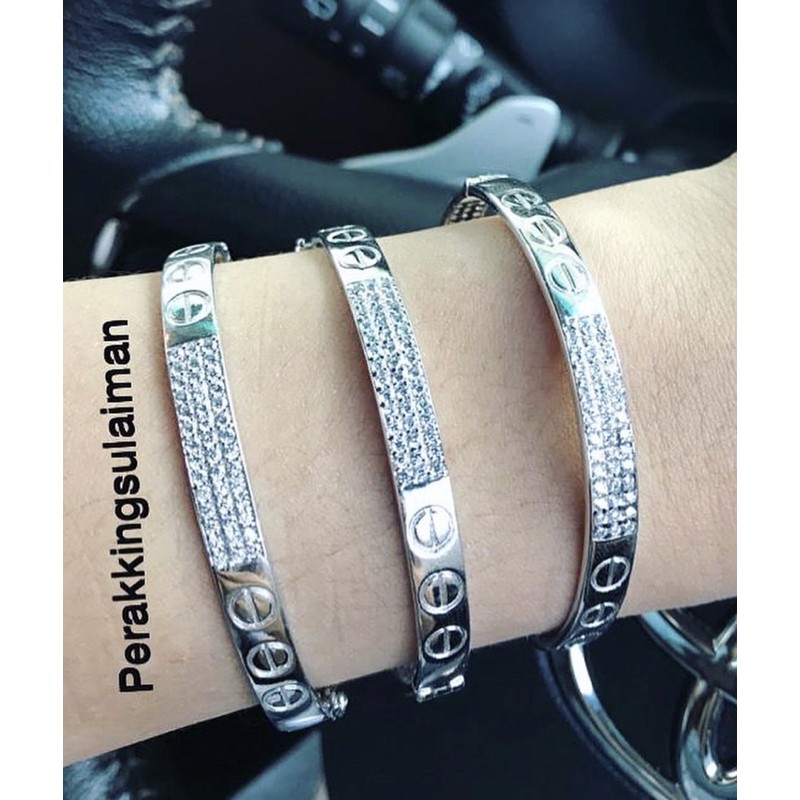 Gelang Perak Cartier