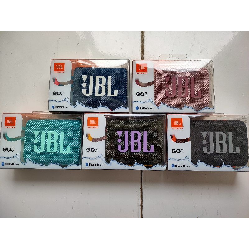 JBL GO 3 Speaker Portable Bluetooth ORIGINAL Garansi Resmi IMS-1