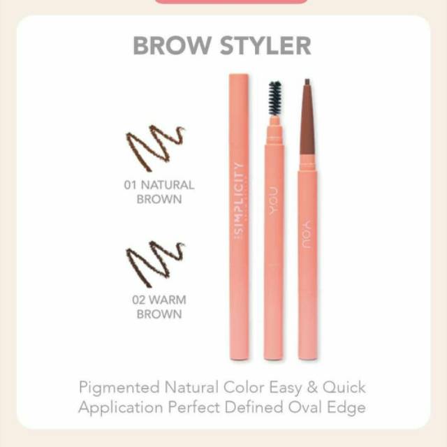 YOU SALE RAMADHAN Y.O.U brow styler / eyebrow