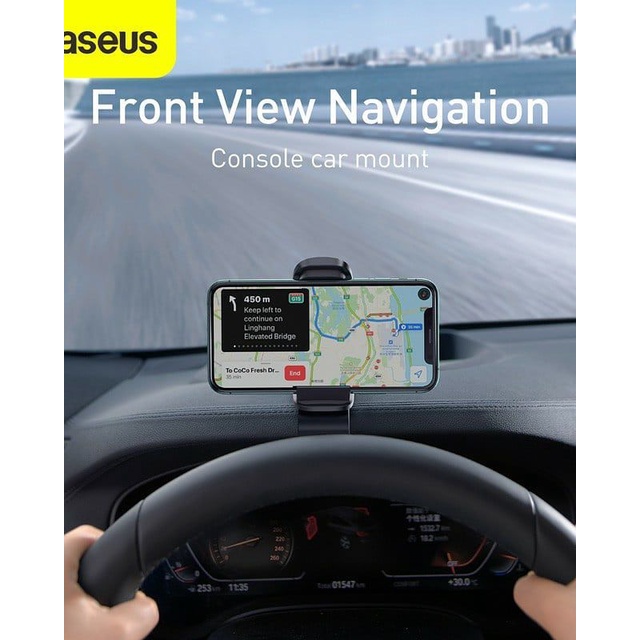 Baseus Big Mouth Pro Car Mount Car Holder Dashboard Mobile Phone
