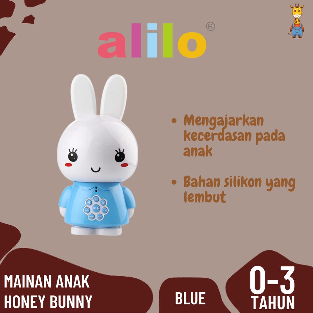 Alilo Honey Bunny/Mainan Bayi/Lagu Anak/Mainan Edukasi Anak